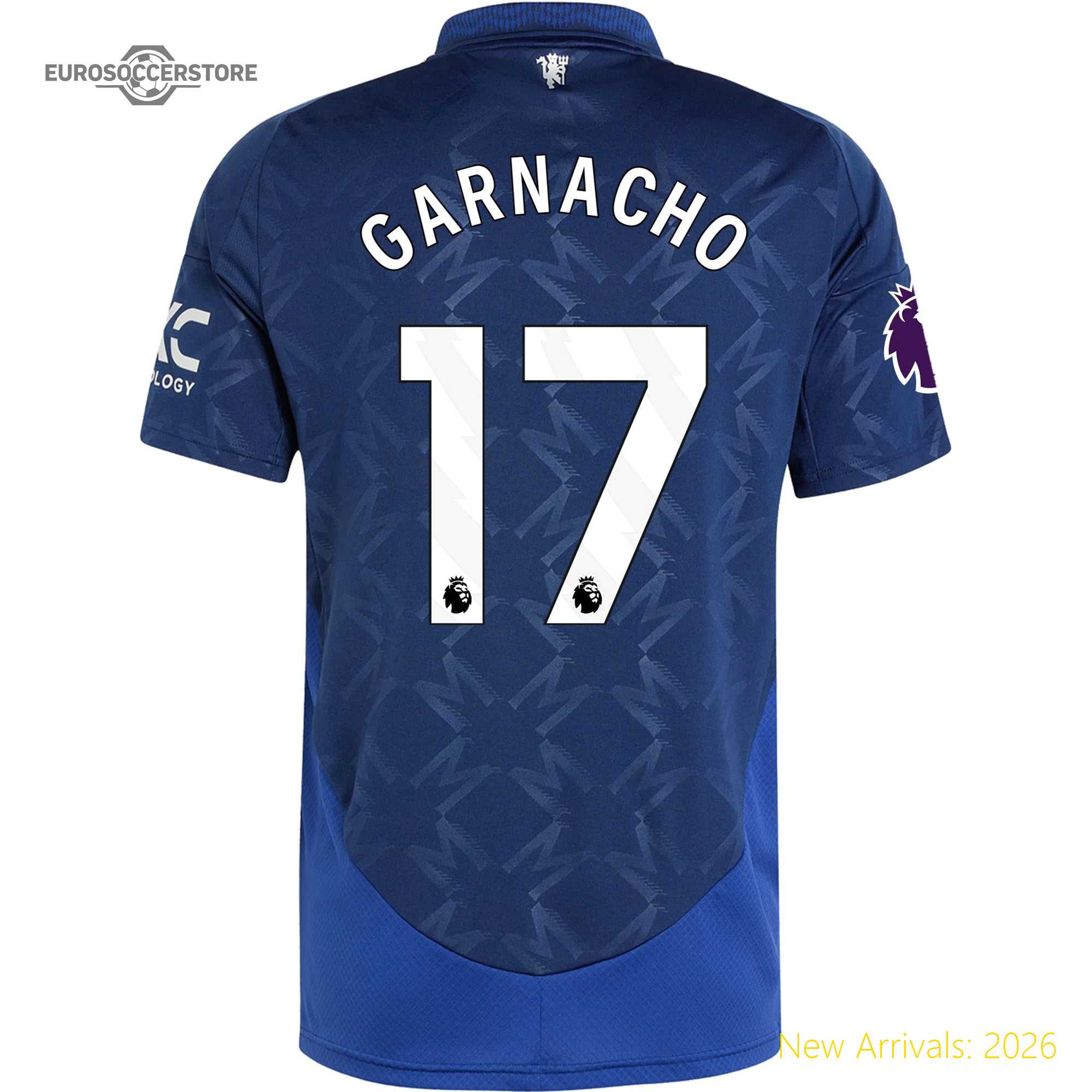 Officially Licensed Official Men Mun Football Star Away Jersey 2023