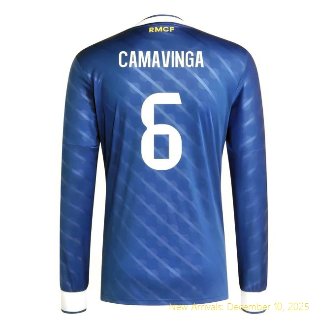 2025-2026 Real Madrid Long Sleeve RM High-Quality Third Shirt
