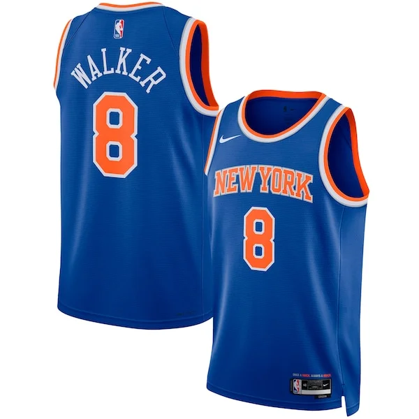 Kemba Walker NYK Swingman Jersey - exclusive trendy - Blue casual
