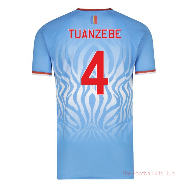 DR Congo 2026-2027 Home Shirt Tuanzebe #4 Stadium Edition
