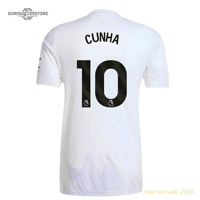 Authentic 2025-2026 Man Utd Away Shirt (cunha 10) - Premium Quality