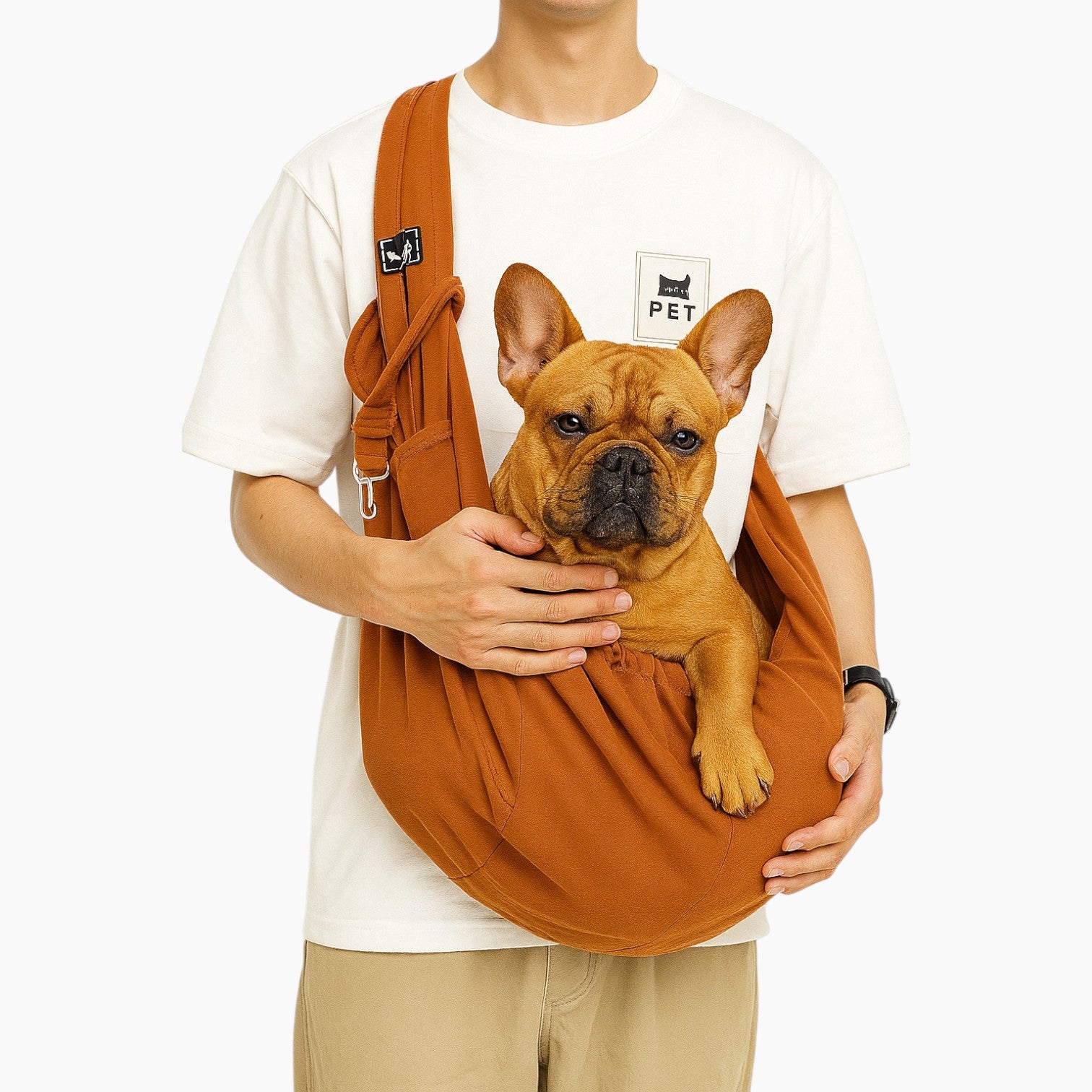 Bulldog Carrier Bag – Ergonomic Pet Carrier Indoor Use | Vet-recommended
