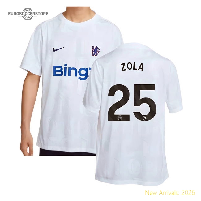 Chelsea 2024-25 Fan Version For Adults (Zola Match Day Shirt