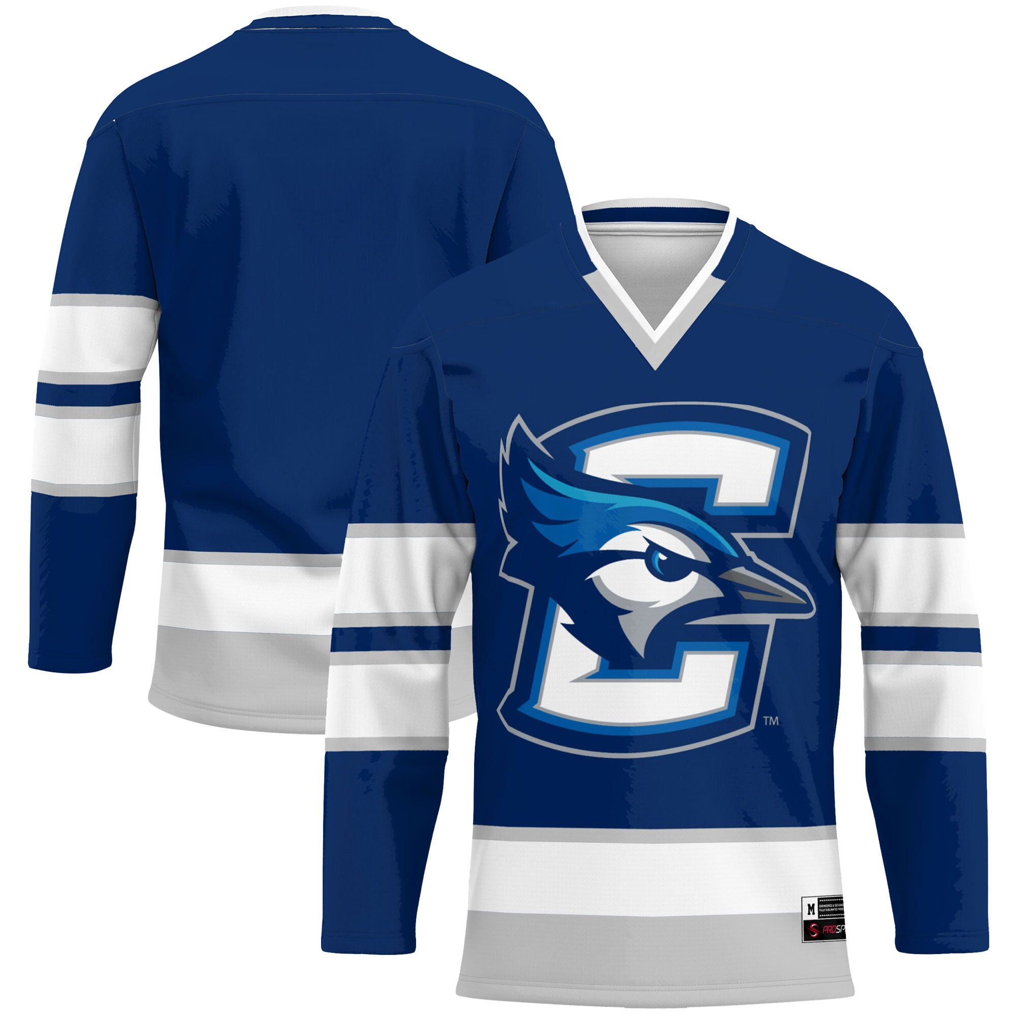 [NJP] Creighton Bluejays GameDay Greats Hockey Jersey - Blue