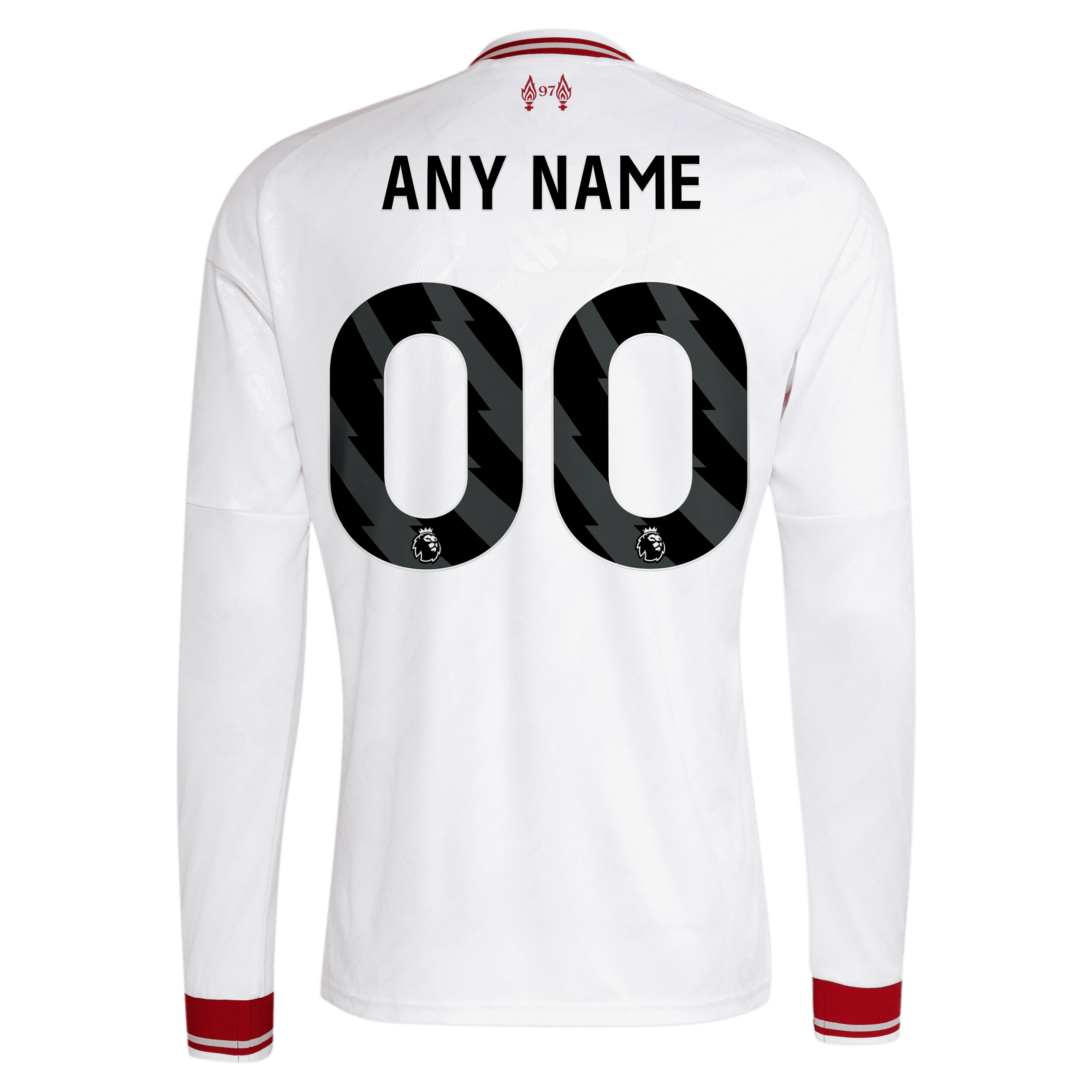 [SJH] Liverpool 2026/27 Away Replica Custom Long Sleeve Jersey - White