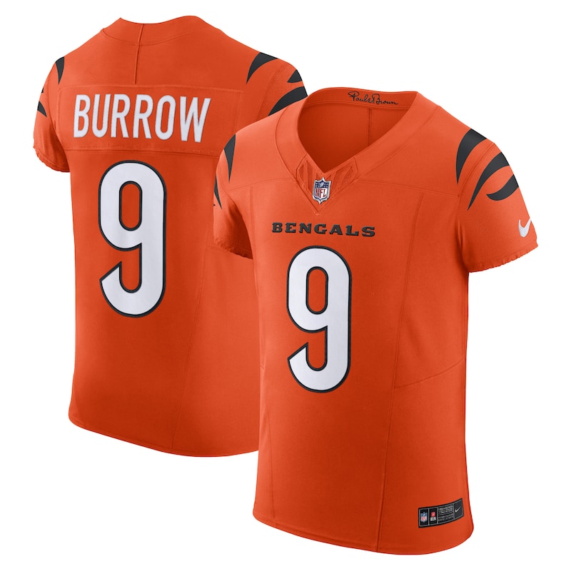 None Joe Burrow CIN Bengals Durable Team Spirit Wear Football Apparel