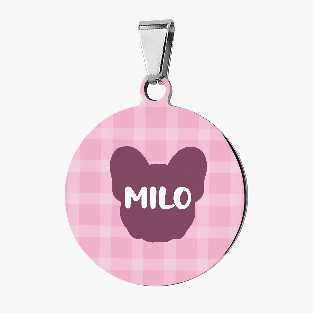 French Bulldog Roy Custom Double Sided French Bulldog Tag Durable Dog Item