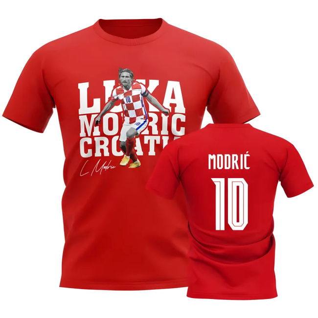 Authentic Luka Modric Croatia Professional Premium Breathable
