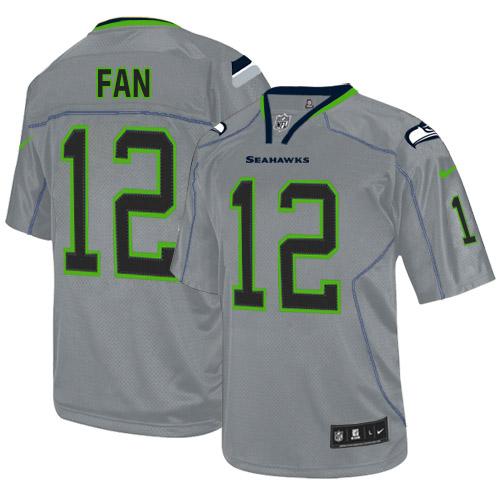 Official NFL W S S Seahawks #12 Fan Lights Team Color Lights Out Je...