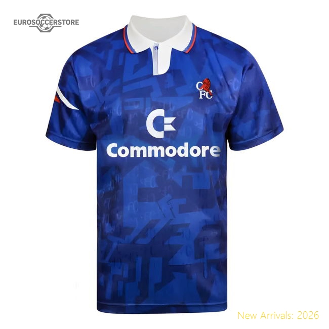 Official Score Draw Chelsea 1992 Retro Football Shirt - Premium