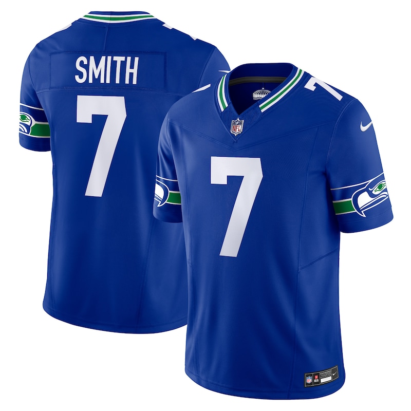 None Geno Smith SEA Seahawks Victory Game-Ready Jersey Game Day Wear