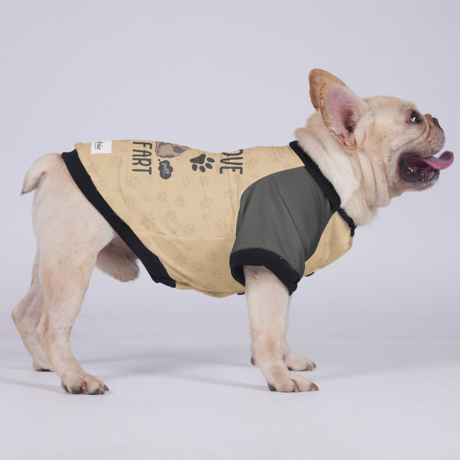 I love to fart - Jacket for French bulldog