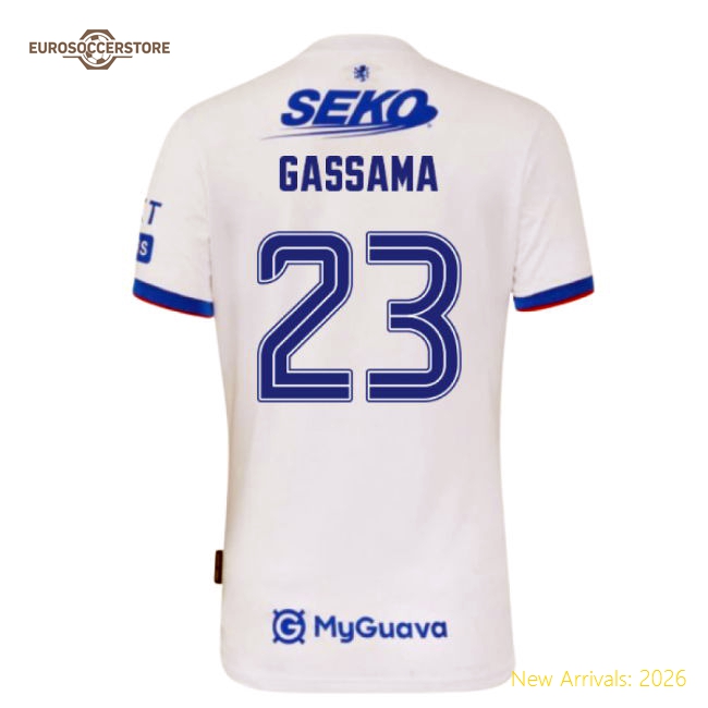 2025-2026 Rangers Away Shirt (Womens) (Gassama 23)