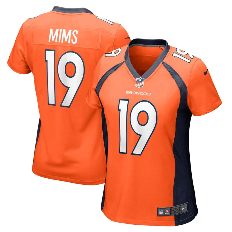 None Marvin Mims Jr Denver Broncos Budget-Friendly Replica Jersey