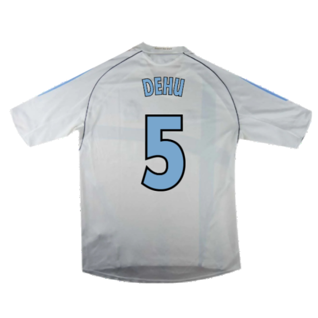 Original 2004-2005 Marseille Ligue 1 Home Shirt (Dehu 5)