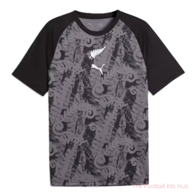 [JED] 2026/27 New Zealand Warm Up Jersey (Black)