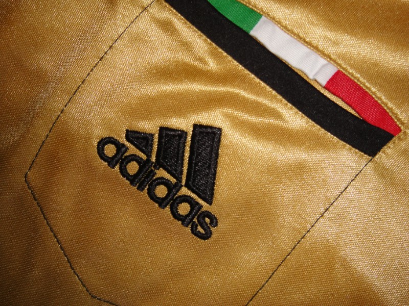 Premium Authentic Official 1314 AC Milan Third Golden Shirt