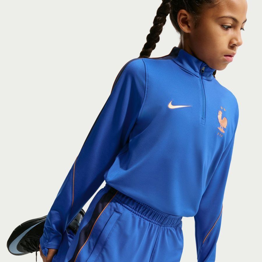 [EFKS] 2026 France Dri FIT Strike Drill World Cup Game Royal/Blackened Blue/Metallic