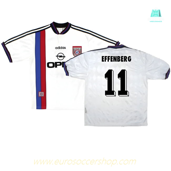 Bayern Munich 1996-98 Away Shirt ((Very Good) S) (Effenberg 11)