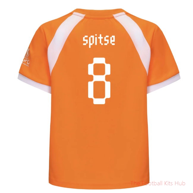 2025 Netherlands WEC Poly T-shirt (Orange) - Kids (Spitse 8)