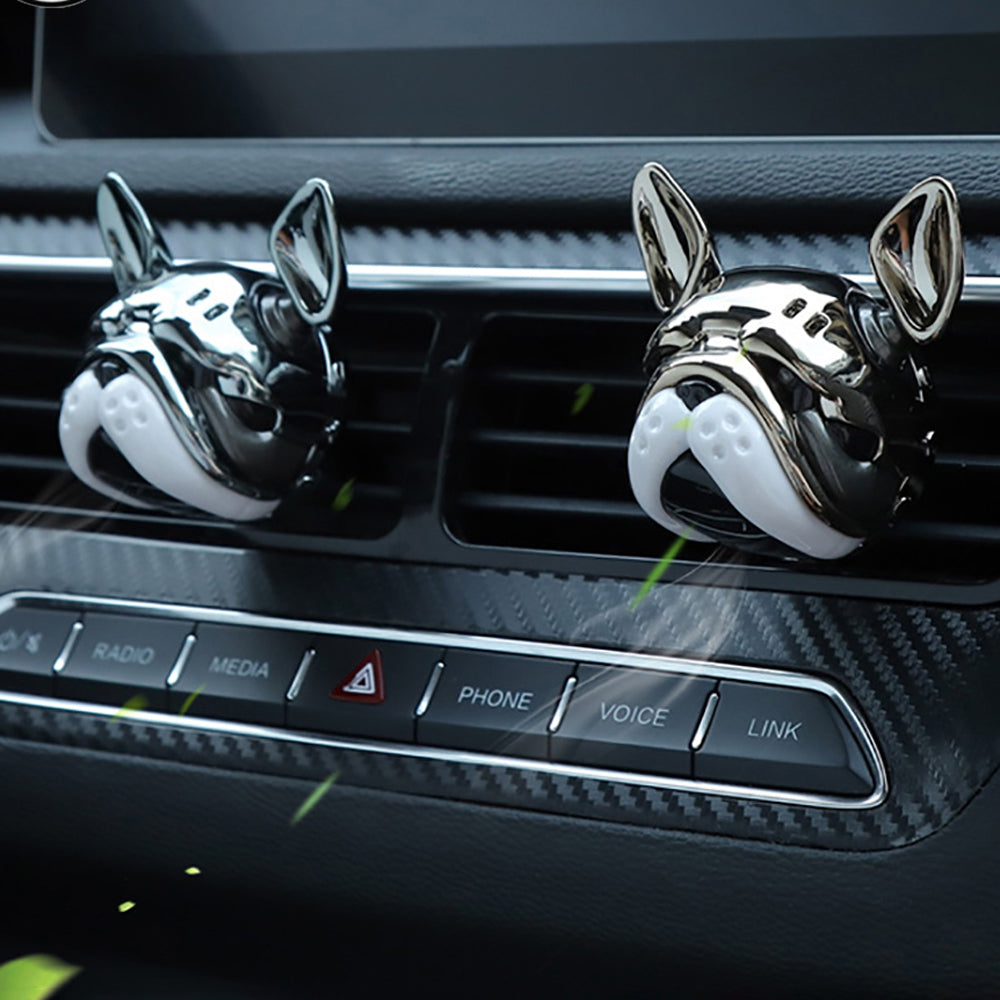 French Bulldog Shaped Car Air Freshener Outdoor Use | Safe For Paws