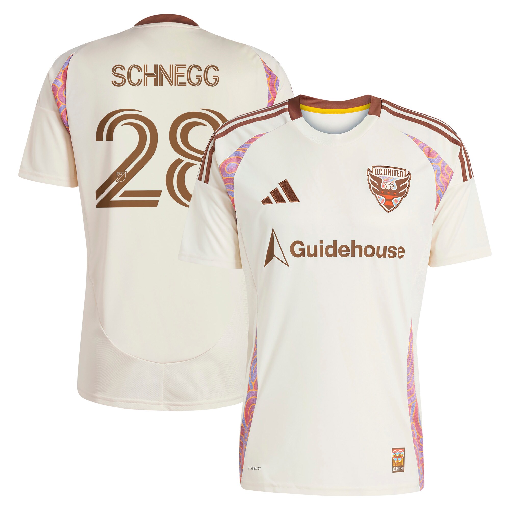 [ESK] David Schnegg D.C. United 2025 The Soul Kit Replica Player Jersey - Natural