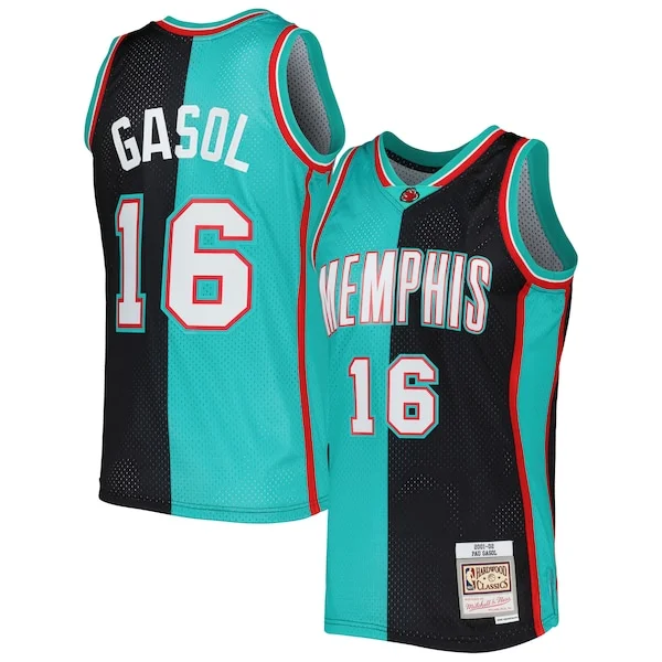 Durable Pau Gasol MEM Swingman Jersey - Value Deal - Licensed Product