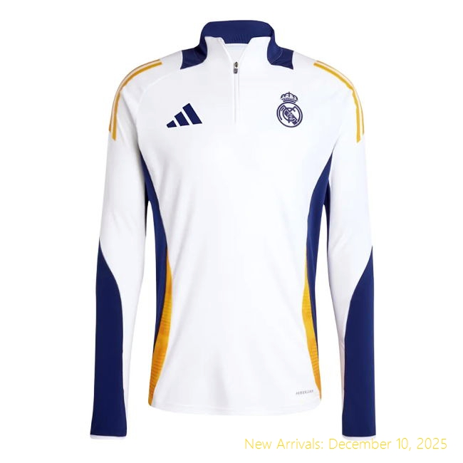 2024-2025 Real Madrid Training None - Genuine Game Day - White Color