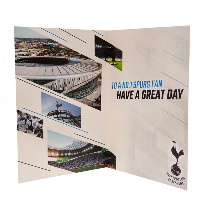 Tottenham Hotspur FC Birthday Card With Stickers (Fan Favorite)