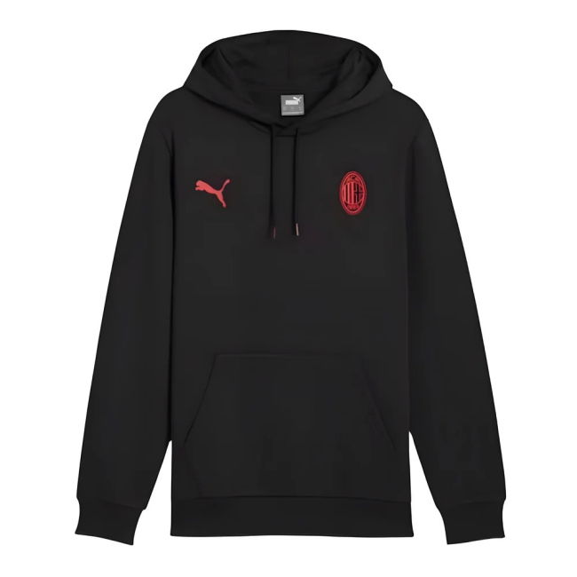 2024-2025 AC Milan ESS Hoody (Black)
