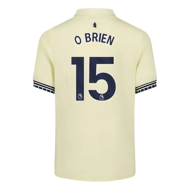 Everton Away Football Shirt 2025-20 - O Brien 15 S Kids