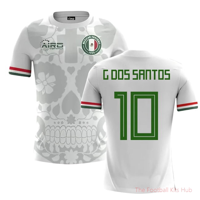 2025-2026 Mexico Away Concept Football Shirt (G.Dos Santos 10)