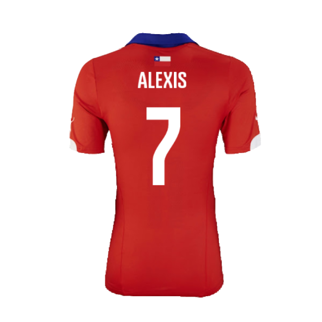 Football Chile 2014-15 Home Shirt ((Excellent) Xl) (Alexis 7)
