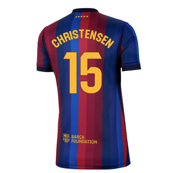 [JED] 2026-2027 Barcelona Home Shirt (Womens) (Christensen 15)