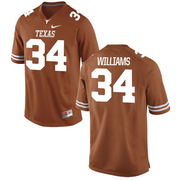 Men's Texas UT Orange 2024 durabl Ricky Williams #34 team authorized