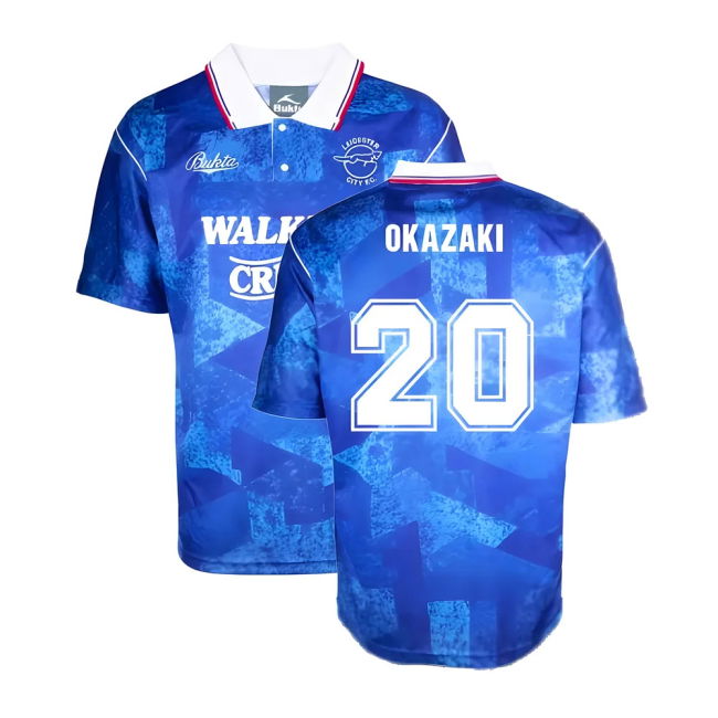 Pro Style Leicester Home Pro Shirt 1990-1991 (OKAZAKI 20)
