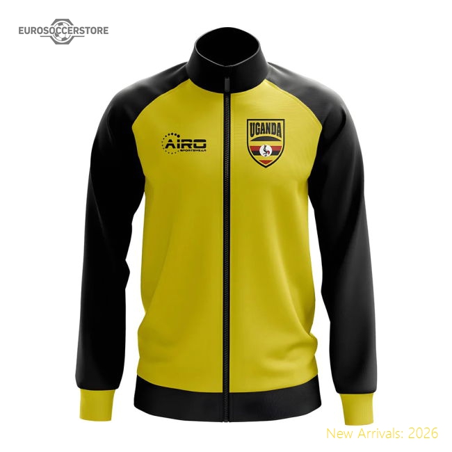 Exceptional Uganda Concept Football Track Jacket (yellow) - Economical