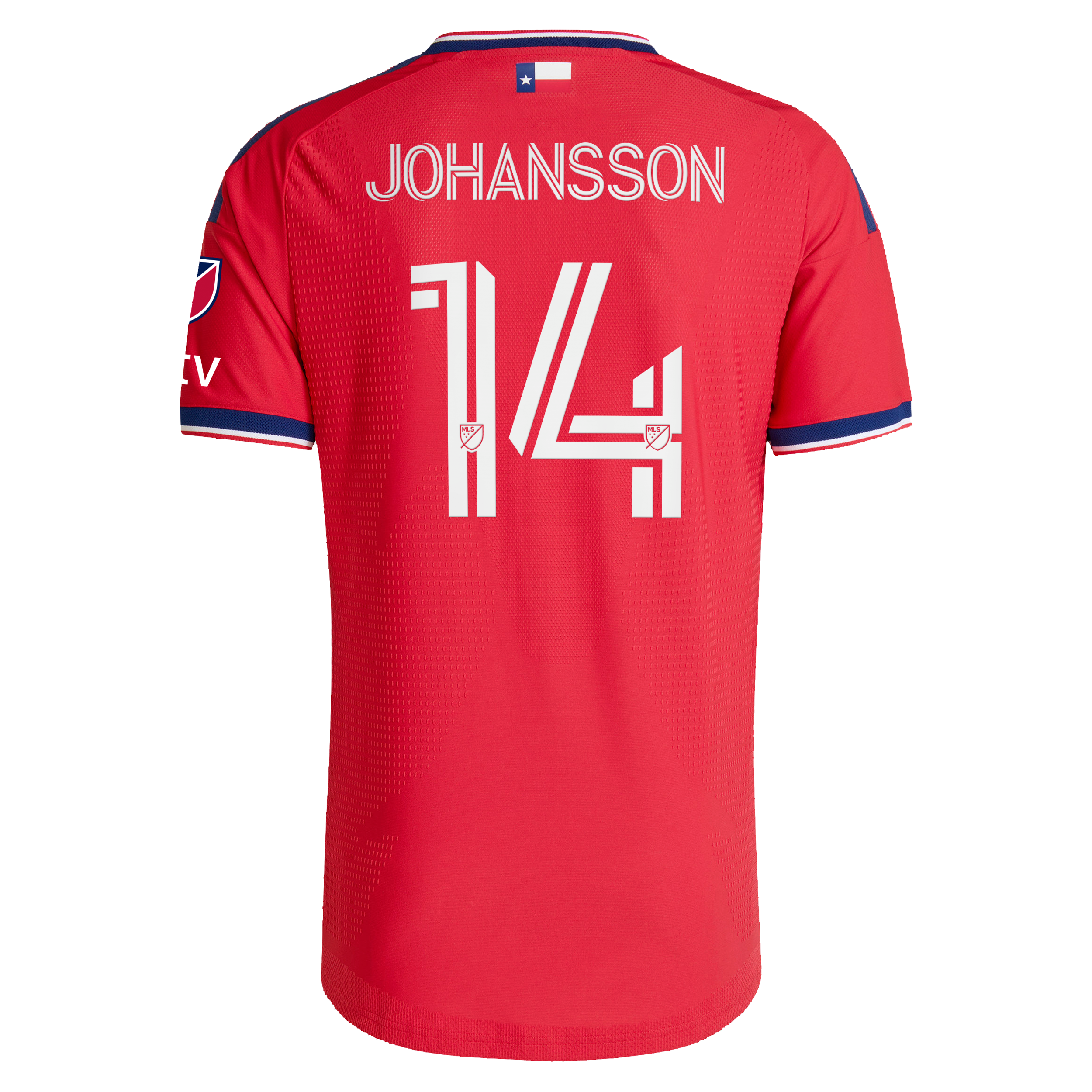 [LK] Herman Johansson FC Dallas 2026 DNA Kit On-Field Authentic Patch Jersey - Red