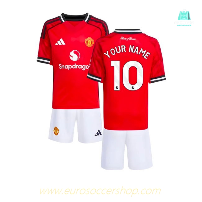 2025-2026 Man Utd Home Mini Kit (Your Name)
