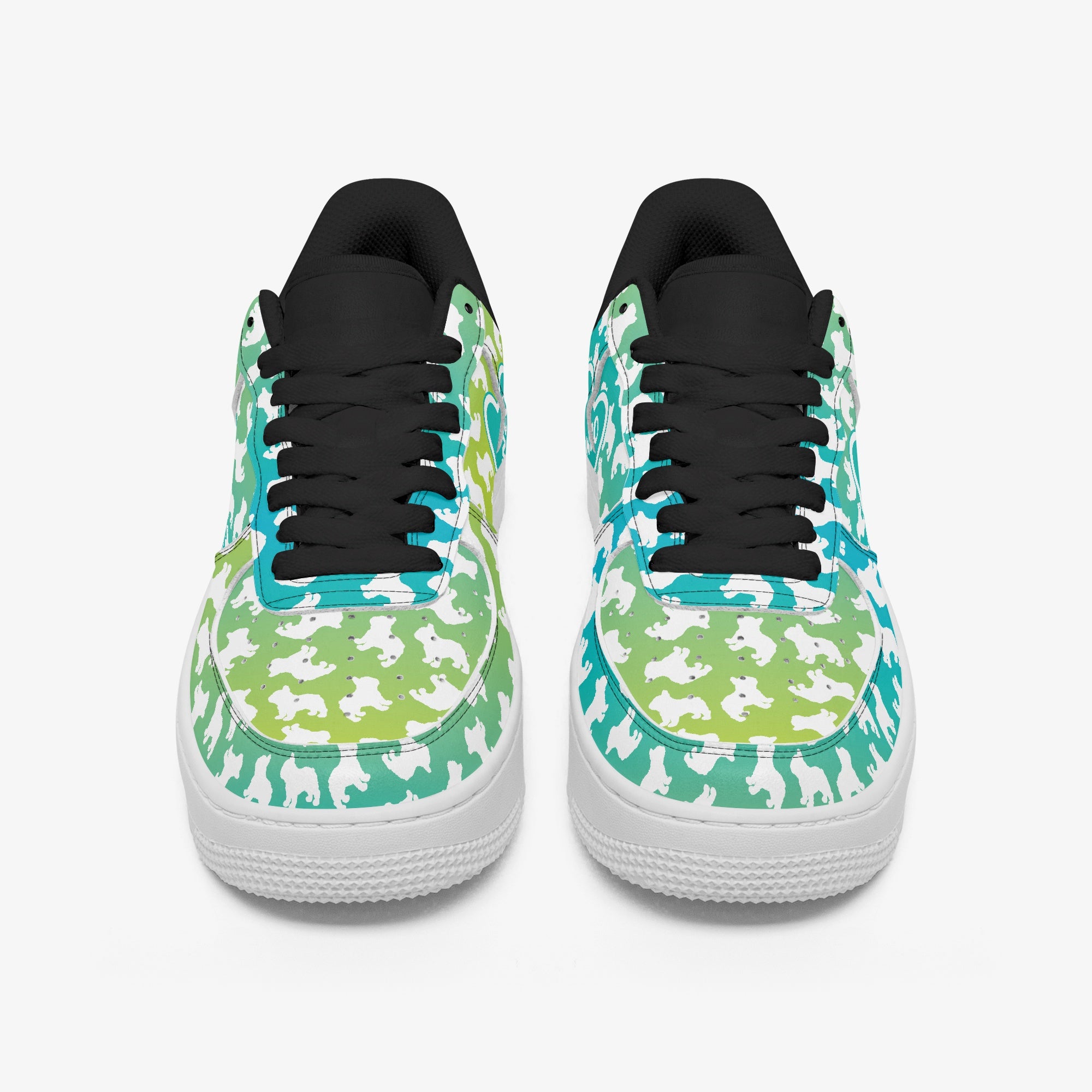 Oreo - Personalized Low-Top Leather Sneakers