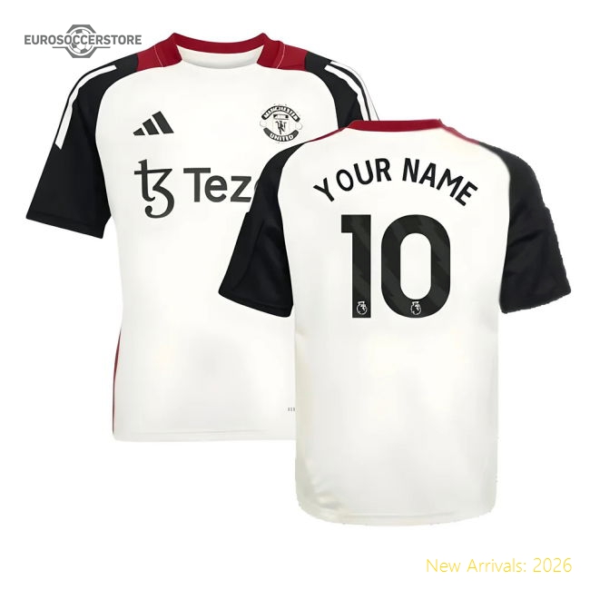 Non-toxic Man Utd Kids Jersey 2024-2025 Quick-dry Dri-fit