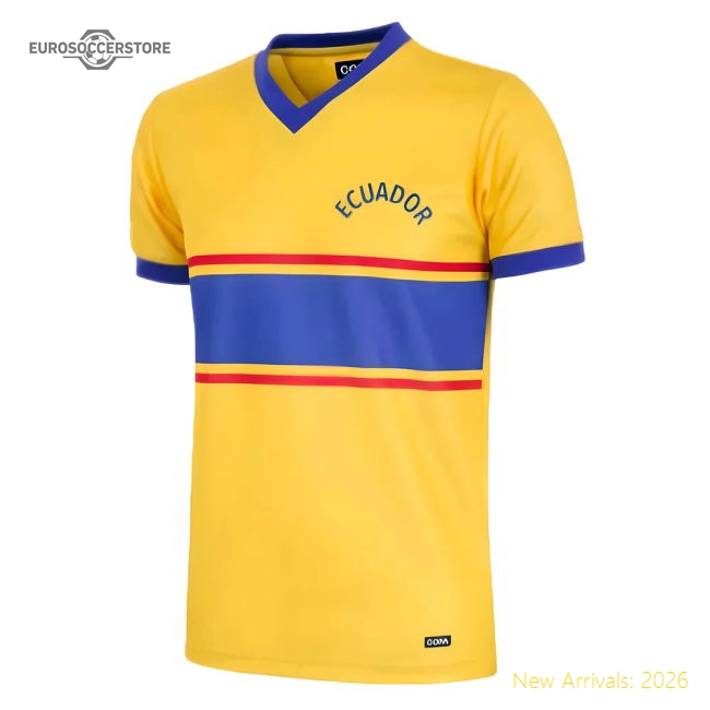 Ecuador 1983 Retro Football Shirt