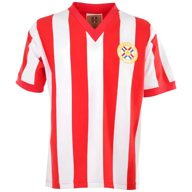 Player Paraguay 1960S Retro Football Shirt Premium Premium