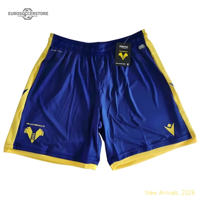 Official Genuine 2020-2021 Hellas Verona Home Shorts