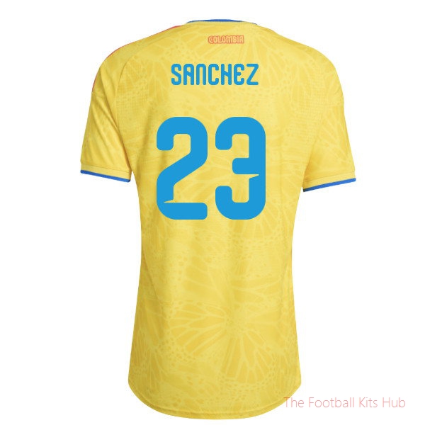 [EFS] 2026/27 Colombia Authentic Home Shirt (Sanchez 23)