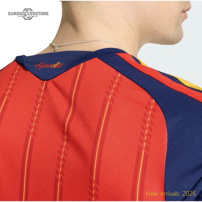 Eye-catching 2026-2027 Esp David Villa Superior Home Jersey 7
