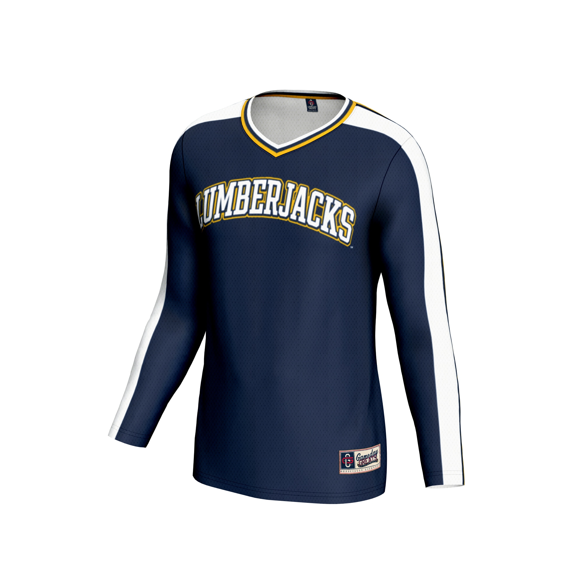 [DDG] Northern Arizona Lumberjacks GameDay Greats Youth #1 Lightweight Volleyball Fashion Jersey - Navy