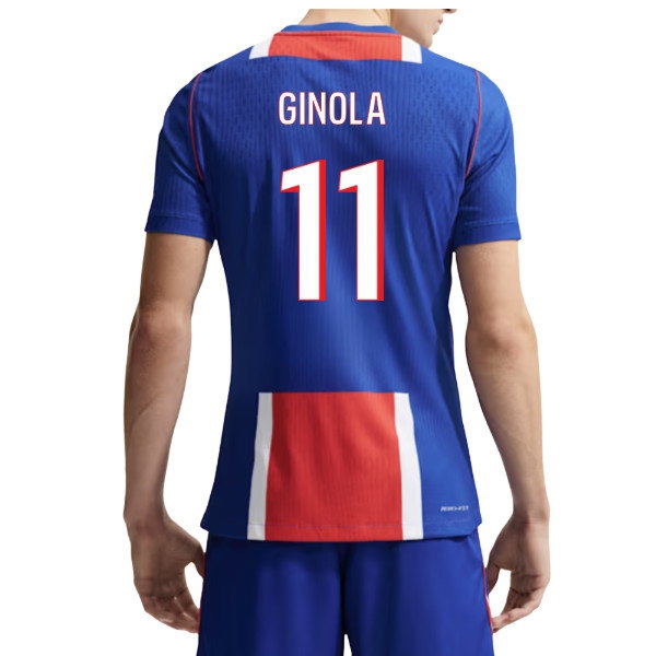 [DDJ] 2026-2027 PSG Authentic Aero-Fit Match Home Shirt (Ginola 11)
