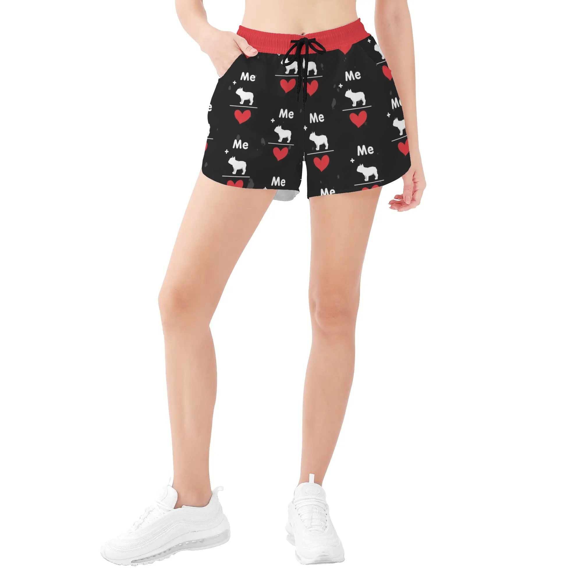 French Bulldog Lover Gaston Womens Beach Shorts Perfect Gift Idea