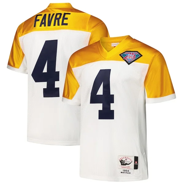 Performance Green Bay Packers  Jersey - Premium White NFL Fan Jerse...